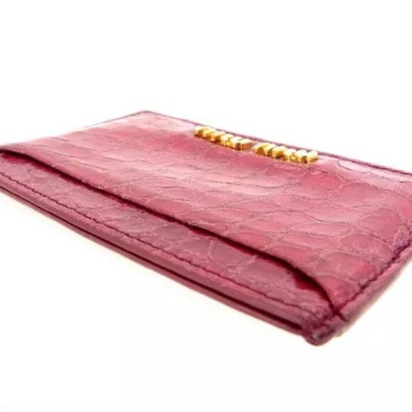 miumiu Card Case Red Woman Authentic Used - Picture 9 of 11